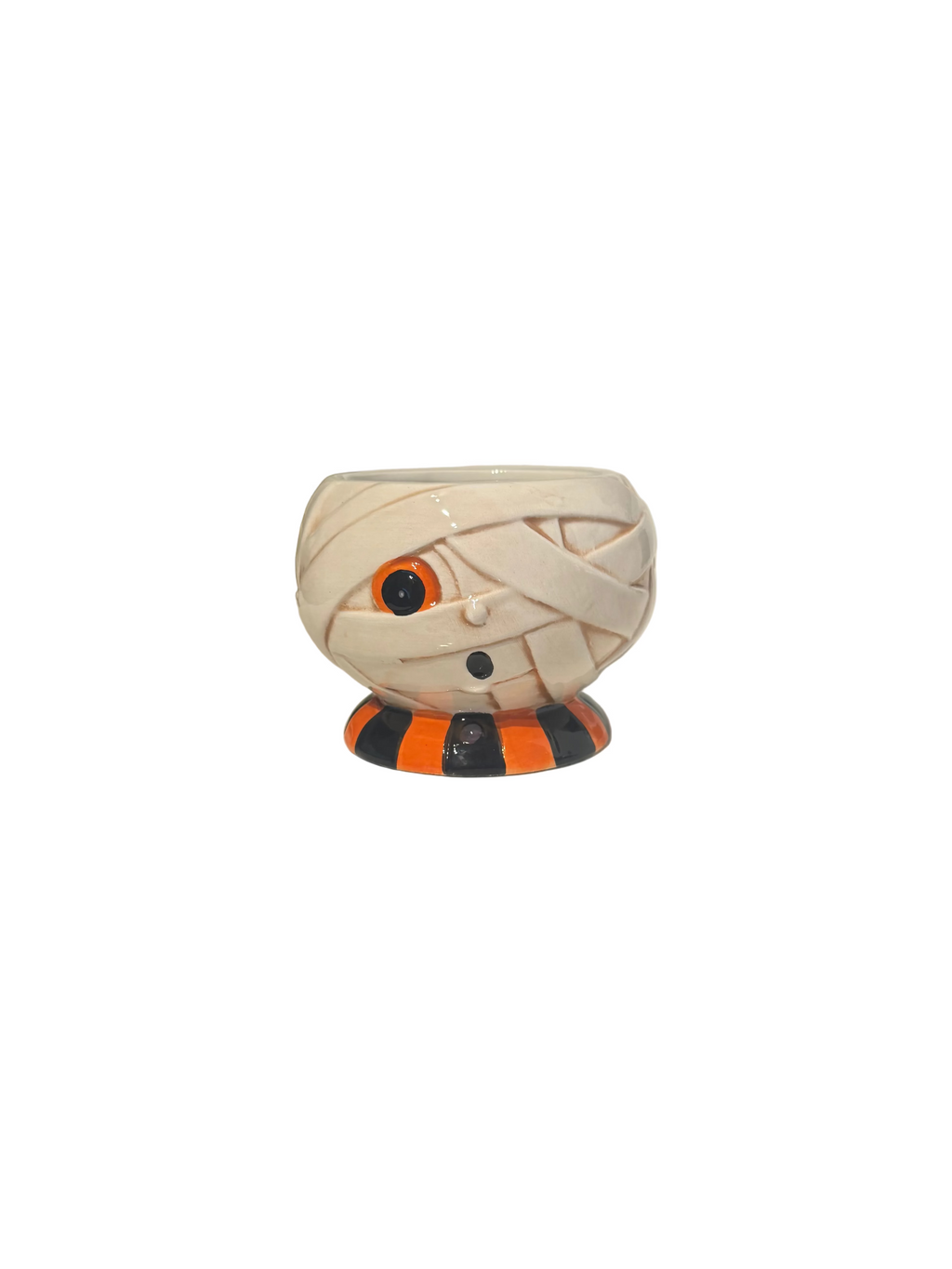 Johanna Parker Ceramic Halloween Mummy Bowl Dish