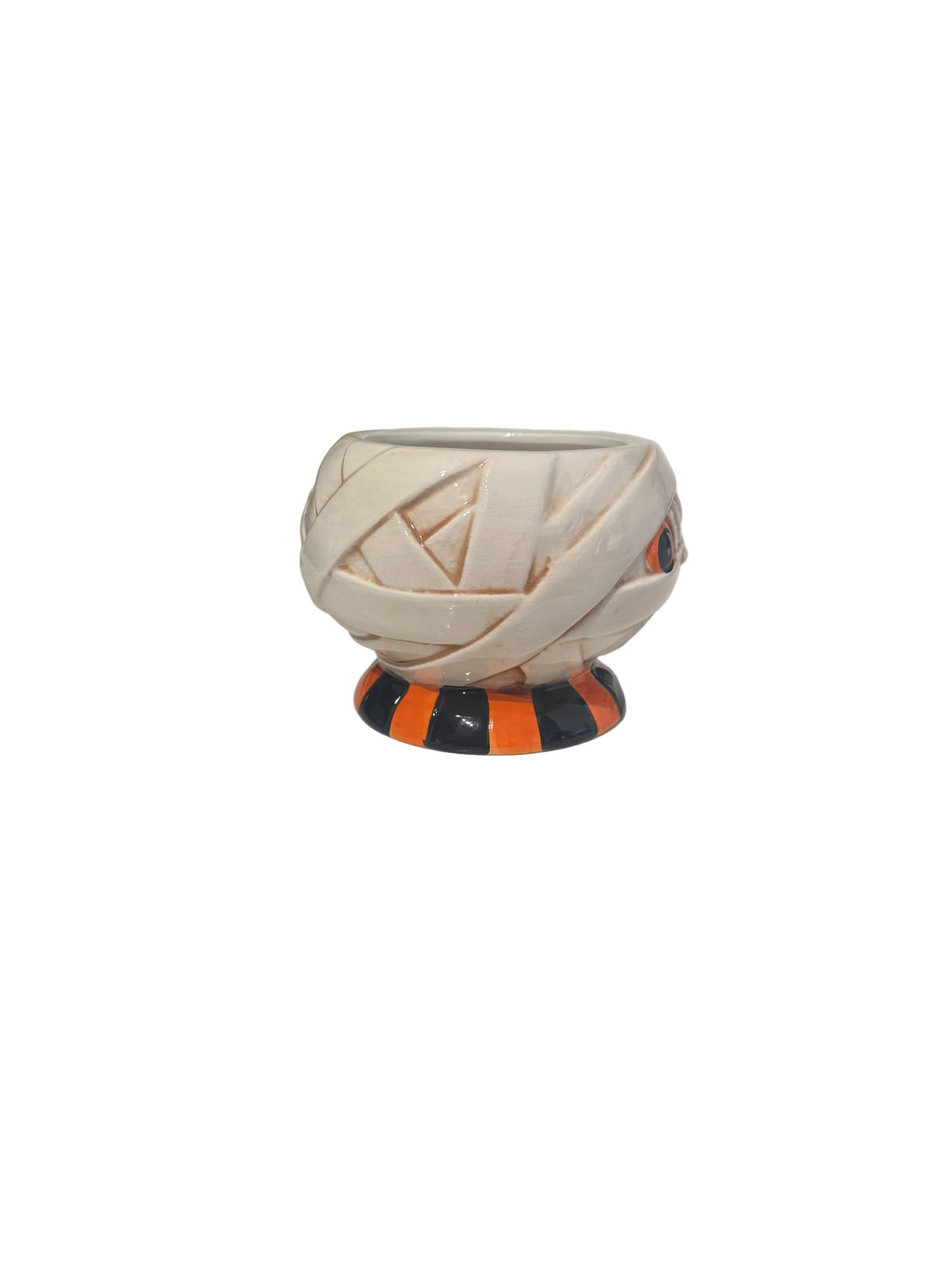 Johanna Parker Ceramic Halloween Mummy Bowl Dish