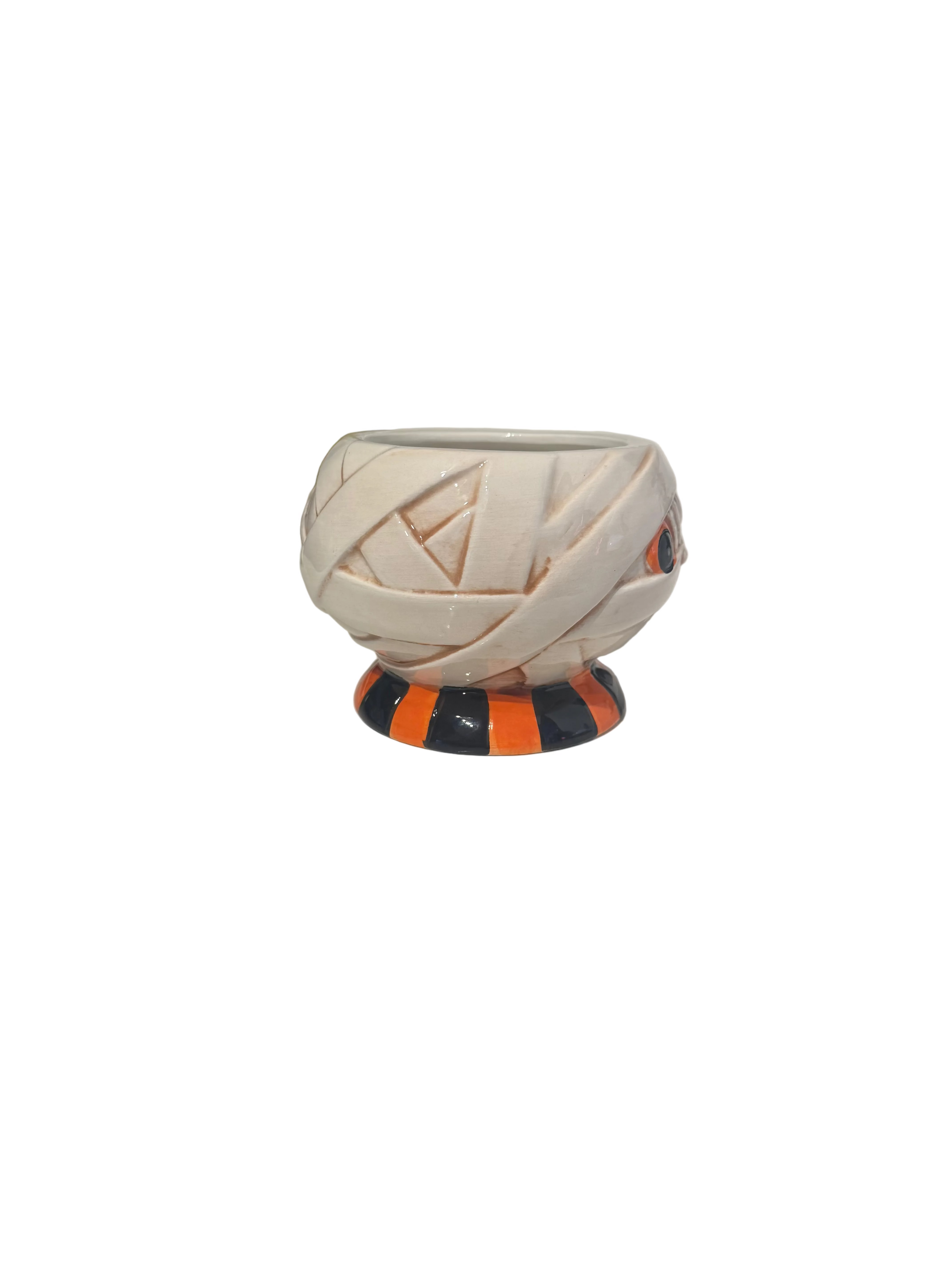 Johanna Parker Ceramic Halloween Mummy Bowl Dish